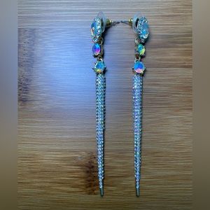 Rhinestone Drop Bridal/Pageant Earrings